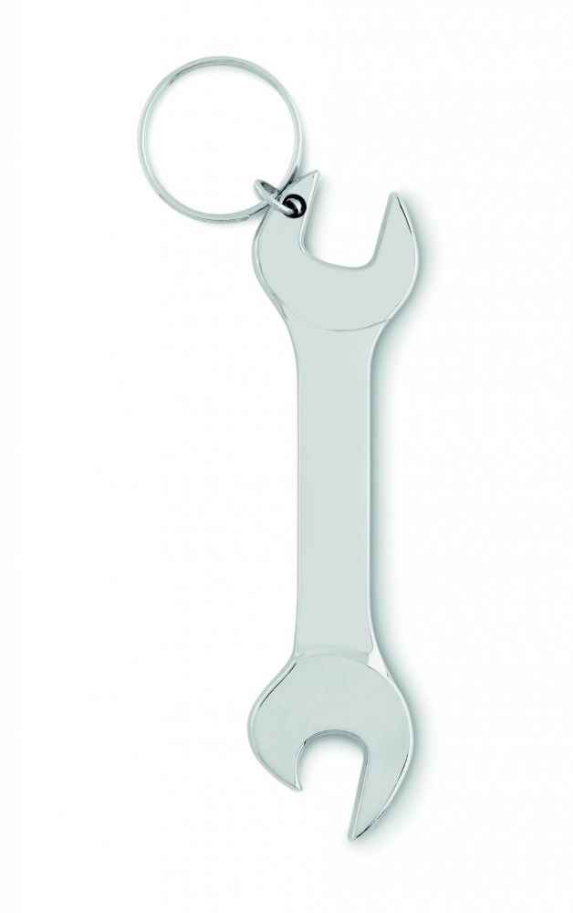 Logo trade promotional merchandise image of: Bottle opener in wrench shape